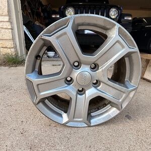 Set of (5) Jeep Wrangler JL 2019 17" Factory Original OEM Wheels Rims 9216